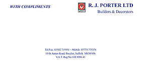 R J Porter Ltd