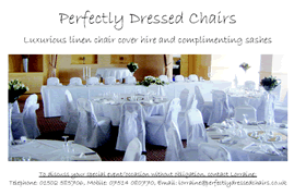 Perfectly dressed chairs